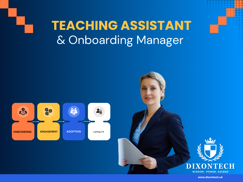 Teaching Assistant and Onboarding Manager